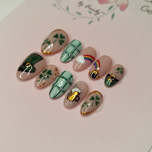 Saint Patrick's Gold & Rainbows!